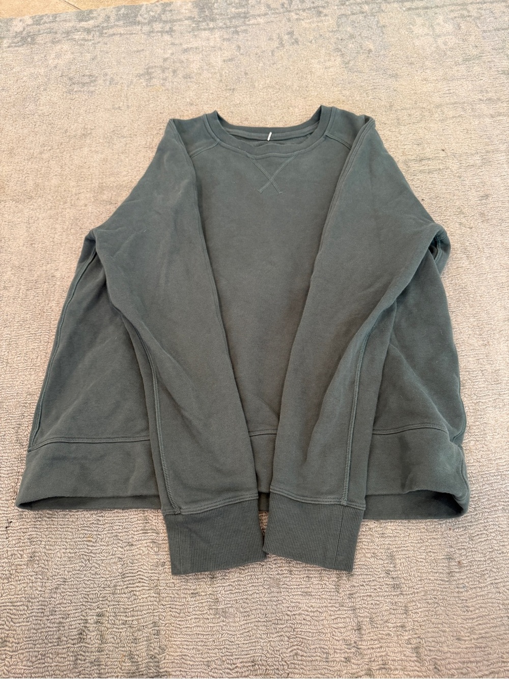lululemon athletica Deep Green Crewneck Sweatshirt